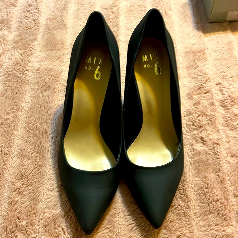 Black Matte Heels